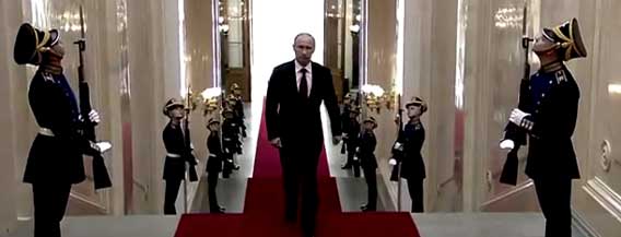 プーチン帝即位式  