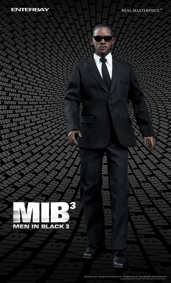 1/6 リアルマスターピース コレクティブル フィギュア/ メン・イン・ブラック3: ウィル・スミス as エージェントJ